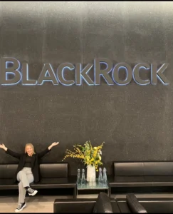 Megan at Blackrock event