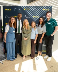 Megan at Mia Wealth Event