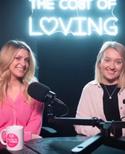 Megan at Cost of Living Podcast session
