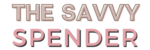 The Savvy Spender logo