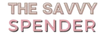 The Savvy Spender logo official